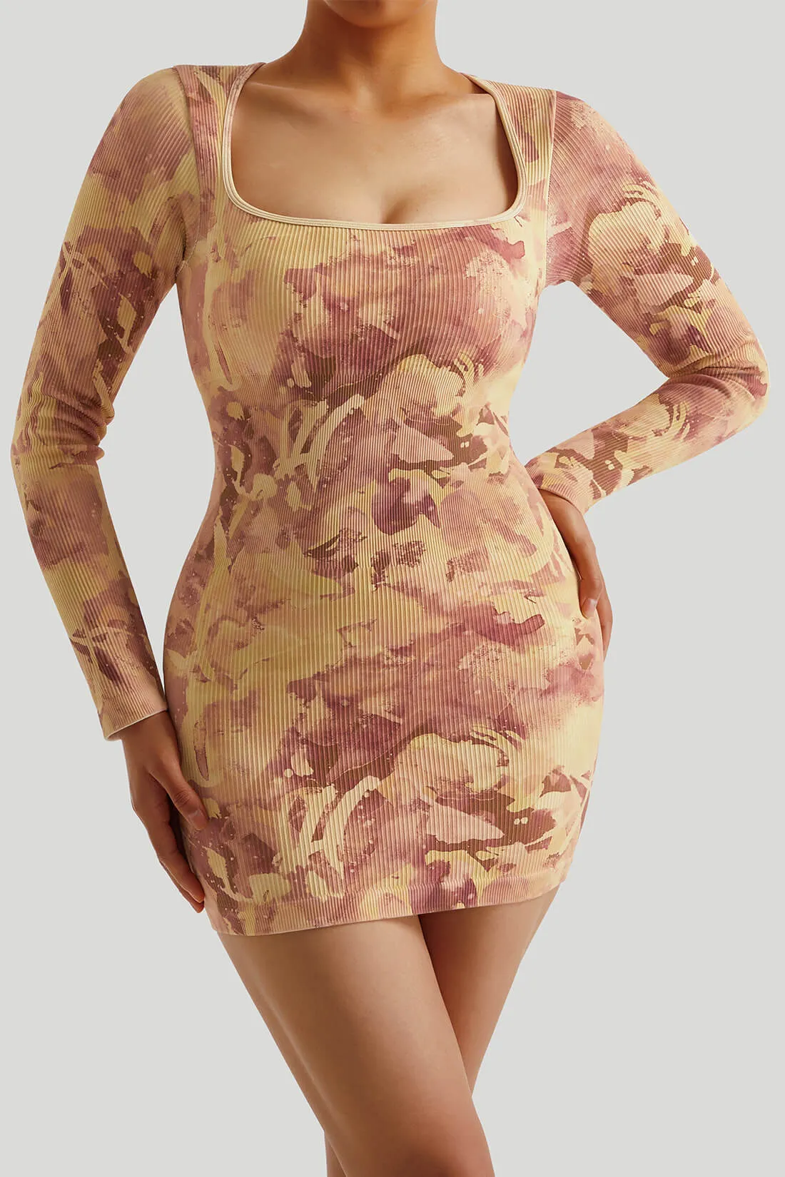 Printed Mini Dress sold by MOOSLOVER product image thumbnail 3