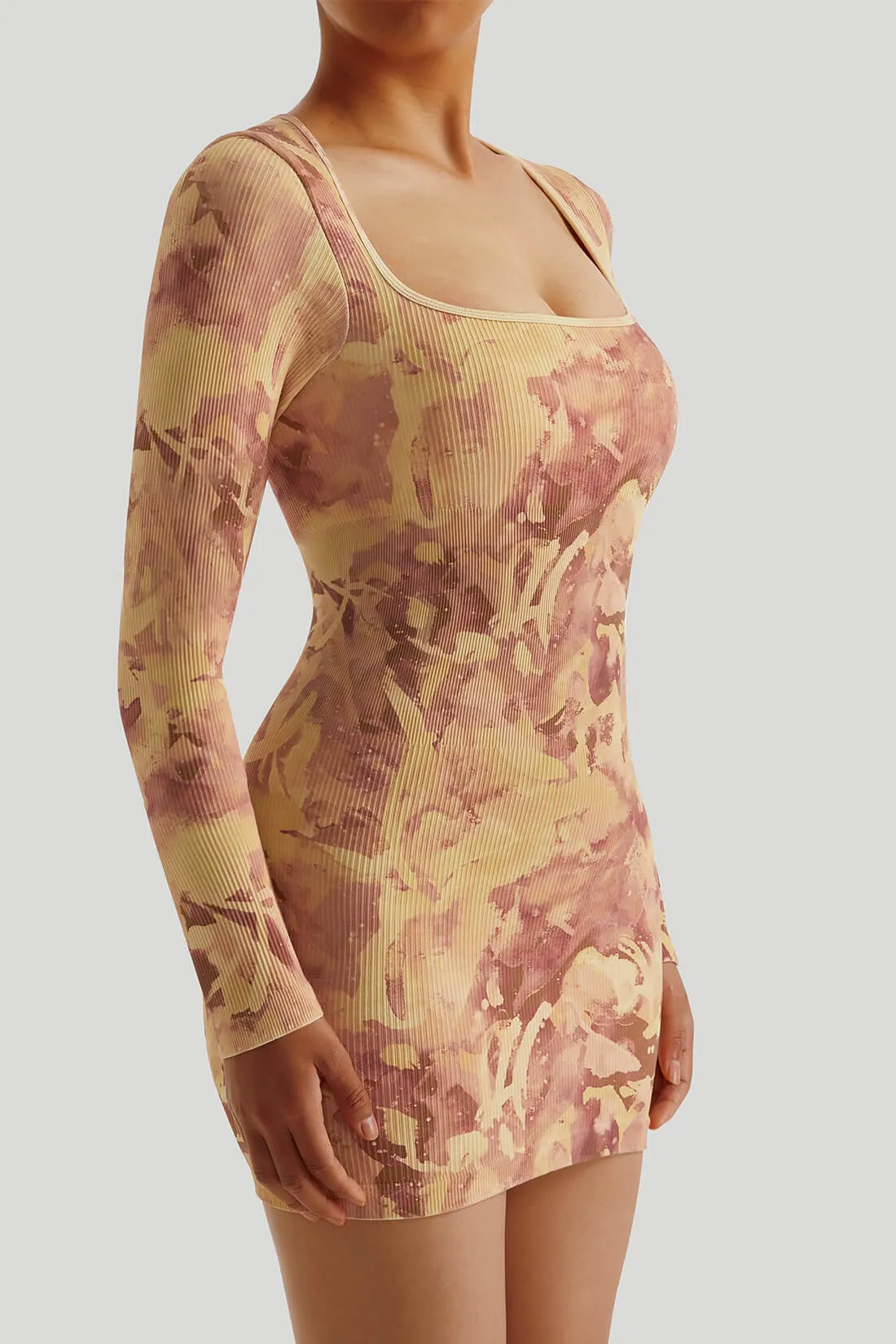 Printed Mini Dress sold by MOOSLOVER product image thumbnail 4