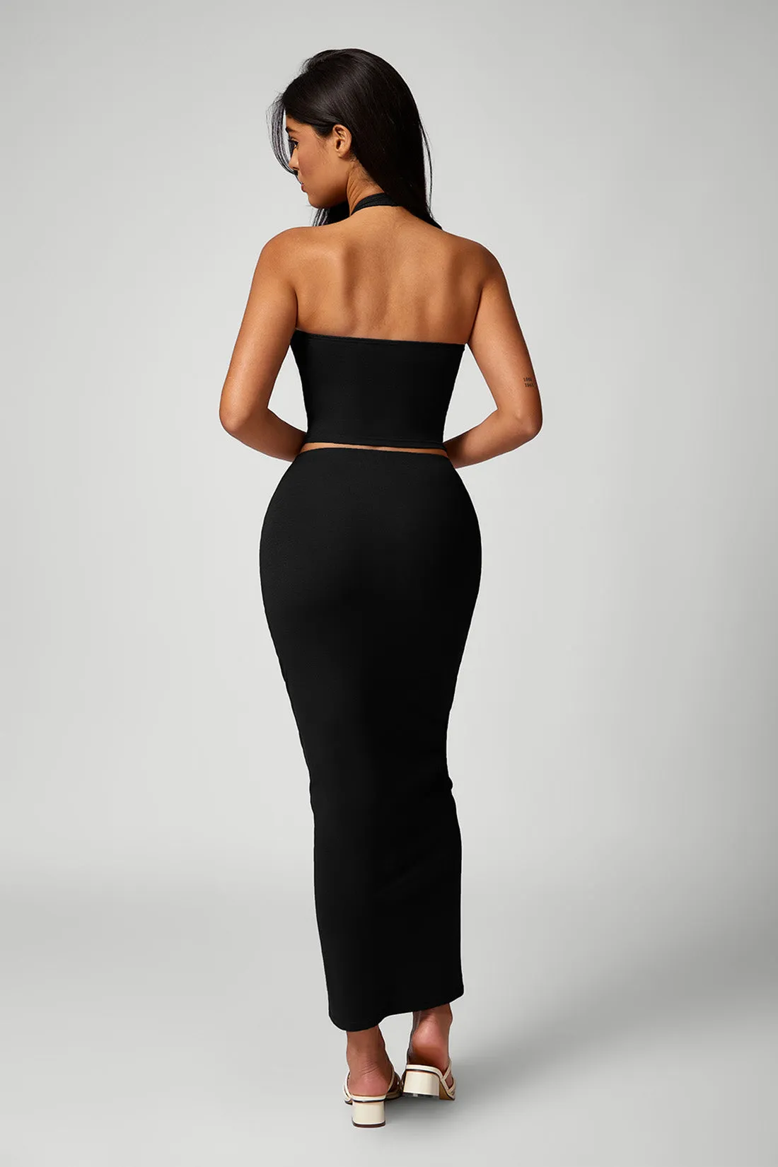 Halter Neck Casual Two-Piece Dress sold by MOOSLOVER product image thumbnail 2