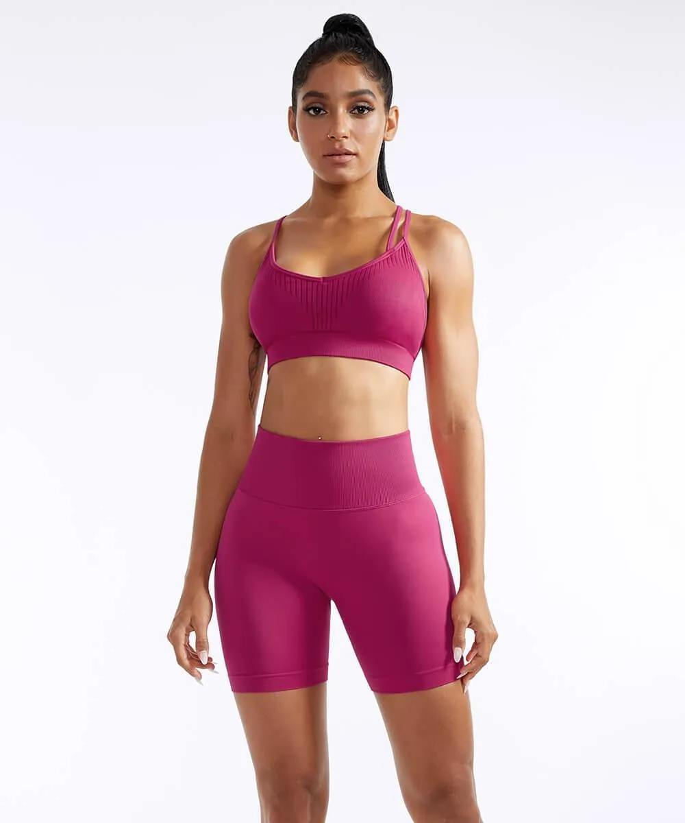 Asymmetrical Straps Sport Bras sold by MOOSLOVER product image thumbnail 3