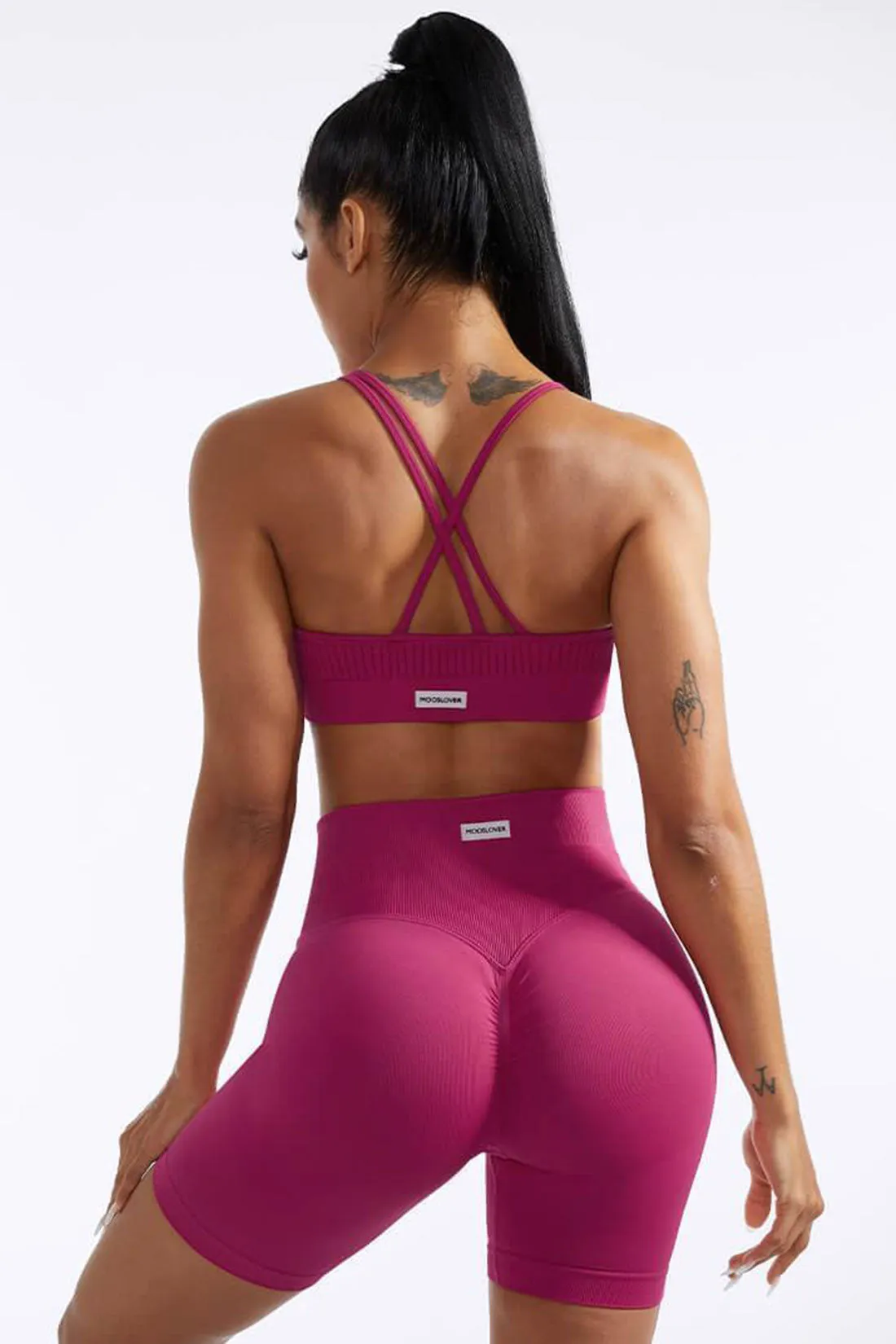 Asymmetrical Straps Sport Bras sold by MOOSLOVER