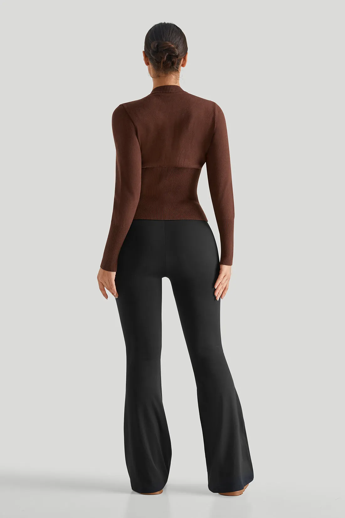 Rib Sweater Cardigan Set sold by MOOSLOVER product image thumbnail 2