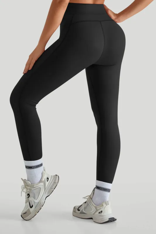 High Waisted Legging With Side Pocket sold by MOOSLOVER