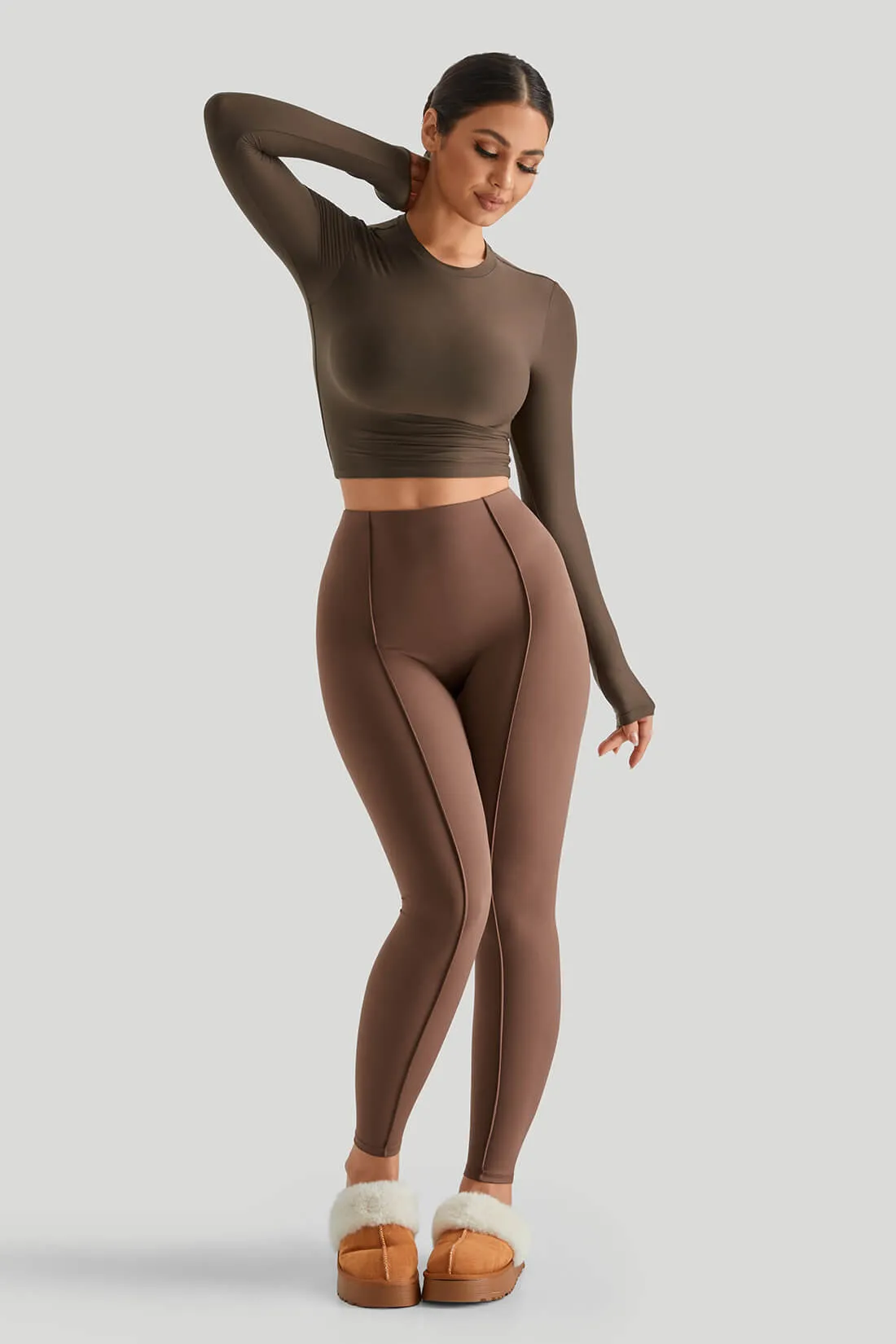 Long Sleeves Slim fit Legging Set sold by MOOSLOVER