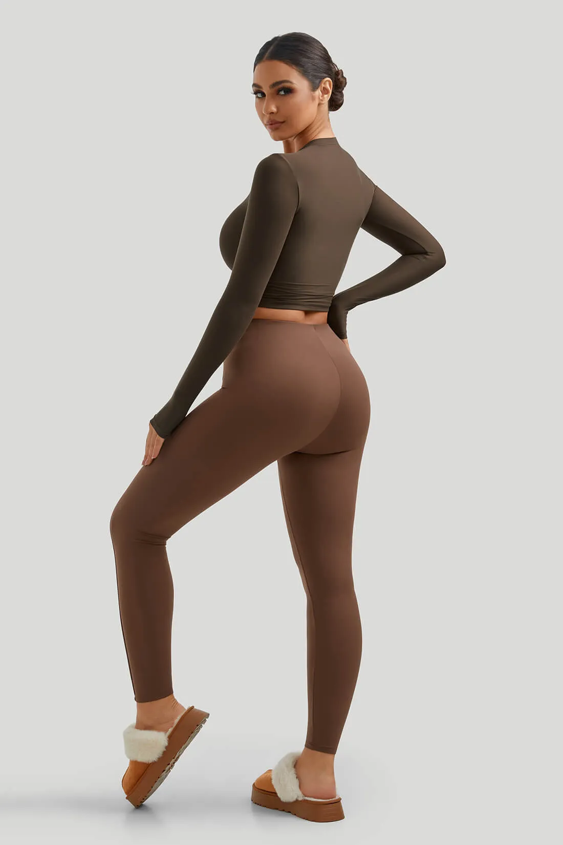 Long Sleeves Slim fit Legging Set sold by MOOSLOVER product image thumbnail 2