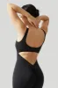 V-Back Butt Lift Flared Leg Jumpsuit sold by MOOSLOVER