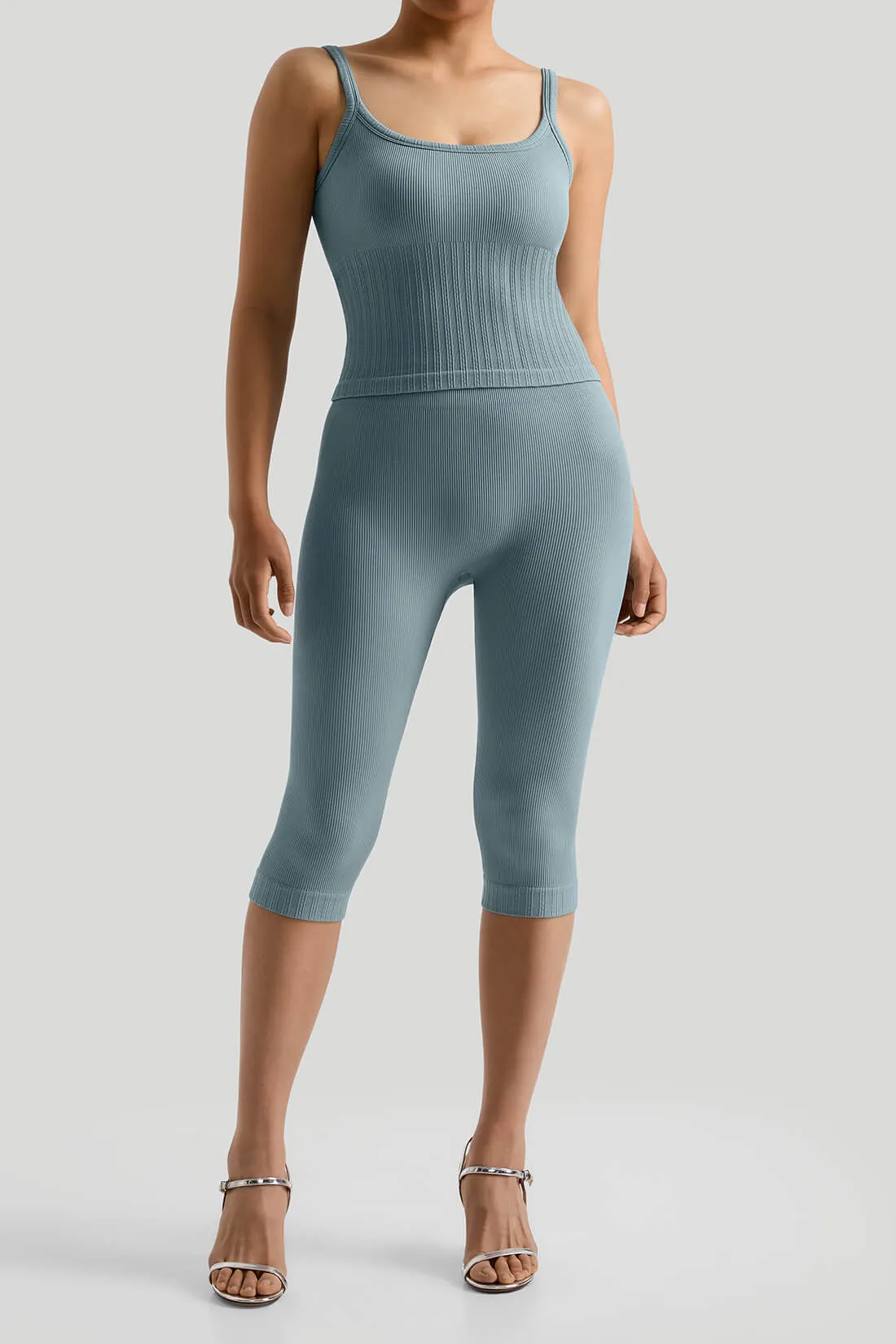 Simple Ribbed Camisole sold by MOOSLOVER product image thumbnail 3