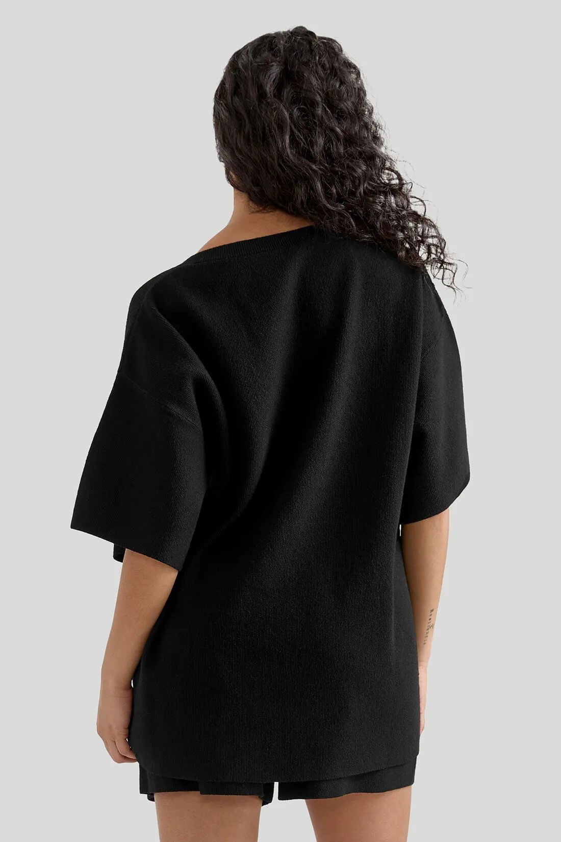 Oversized V-neck Loungewear Set sold by MOOSLOVER product image thumbnail 5