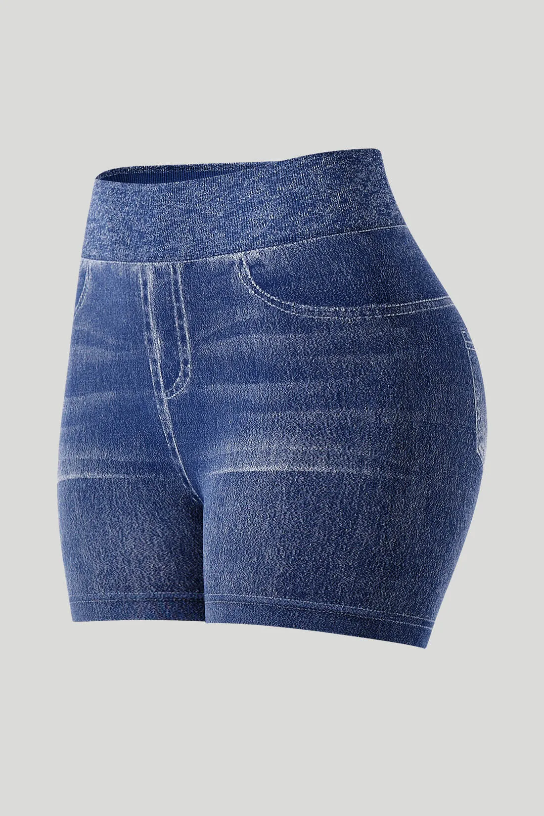 Faux Denim Short sold by MOOSLOVER product image thumbnail 3