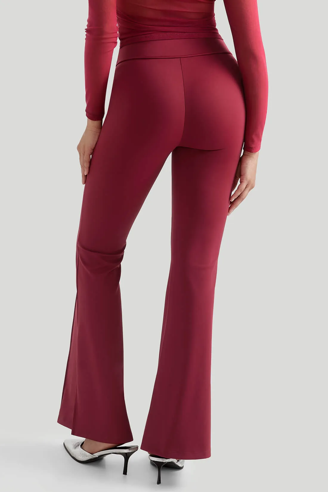 Backless Sexy 2Pcs Flare Leg Set sold by MOOSLOVER product image thumbnail 4