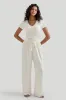 Soft Ribbed Wide Leg Pants sold by MOOSLOVER