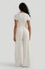 Soft Ribbed Wide Leg Pants sold by MOOSLOVER