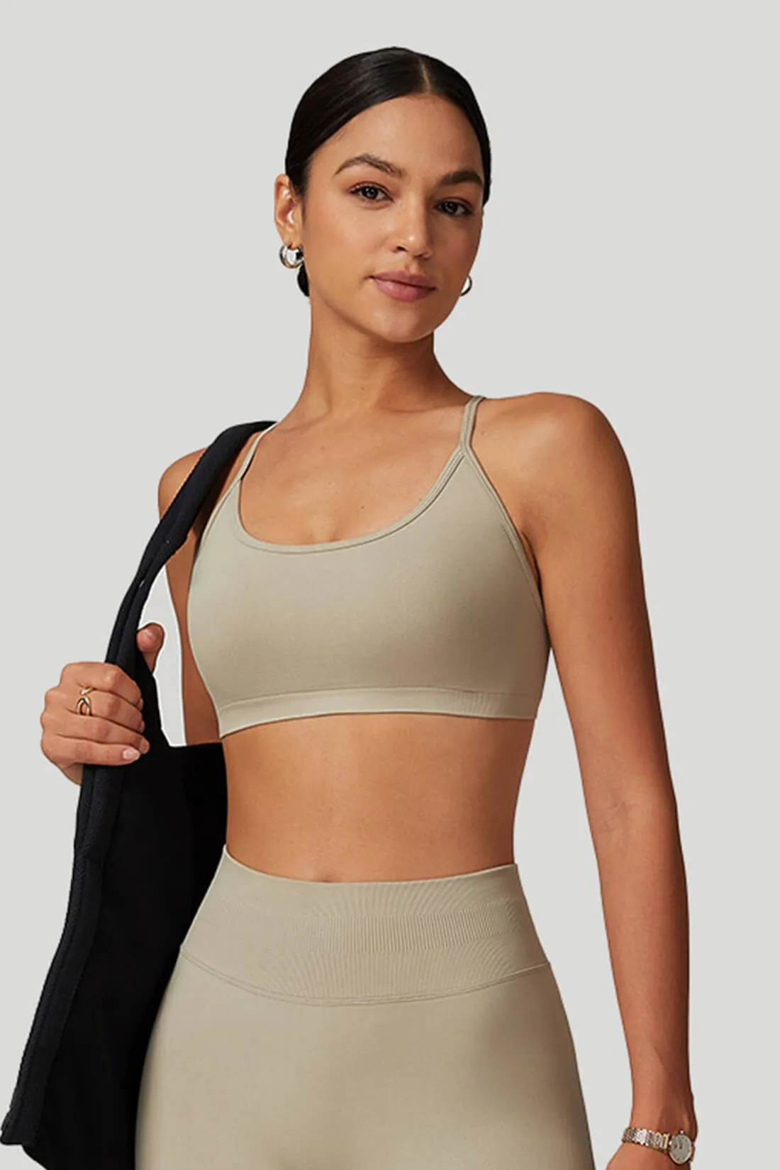 Cross - Back Sport Bra sold by MOOSLOVER product image thumbnail 4