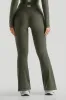 Solid Ribbed Flared Seamless Legging sold by MOOSLOVER