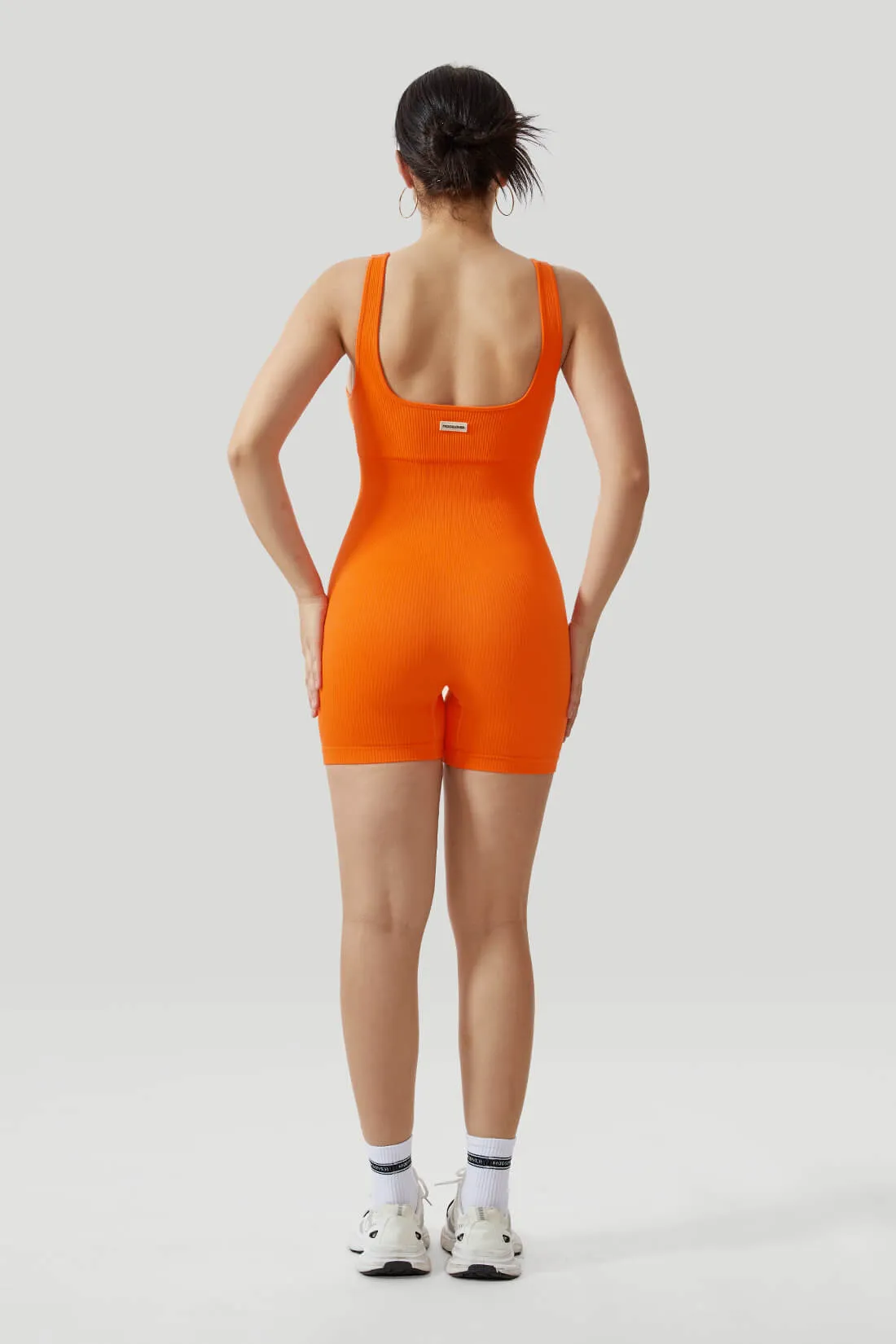 Thread Press Button Tummy Control Romper sold by MOOSLOVER product image thumbnail 2