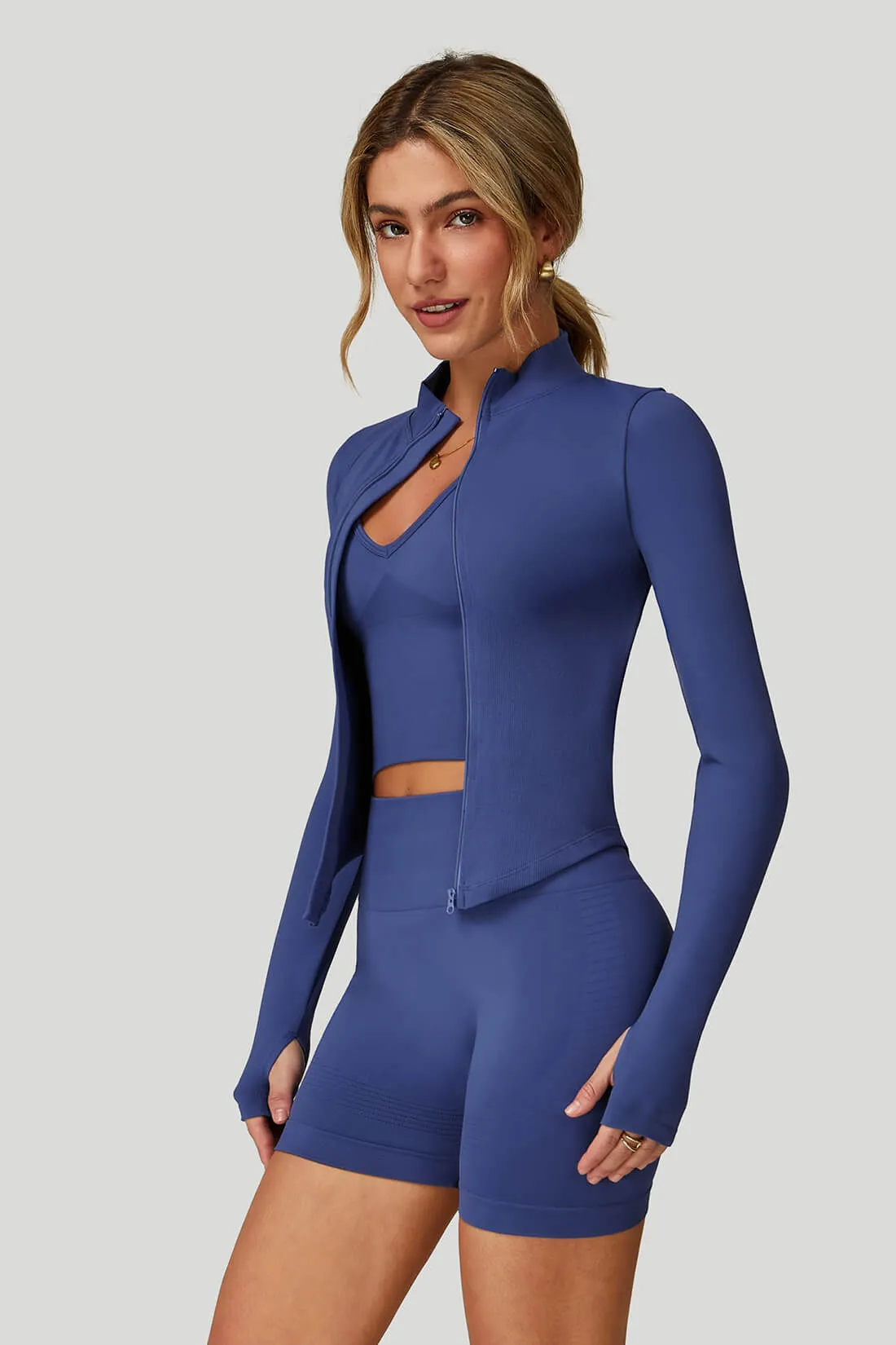 3‑Piece Seamless Workout Shorts Set sold by MOOSLOVER