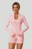 3‑Piece Seamless Workout Shorts Set sold by MOOSLOVER