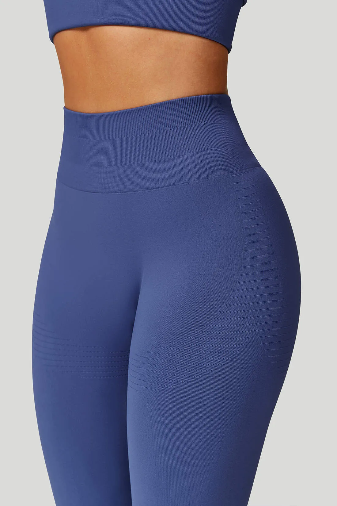 High‑Waist Tummy Control Fitness Leggings sold by MOOSLOVER product image thumbnail 4