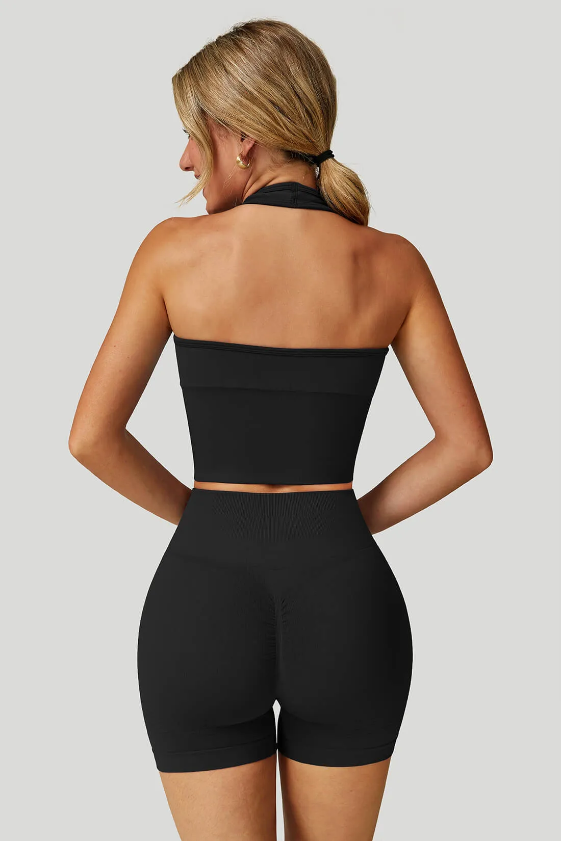 Breathable V‑Neck Seamless Yoga Bra sold by MOOSLOVER product image thumbnail 5