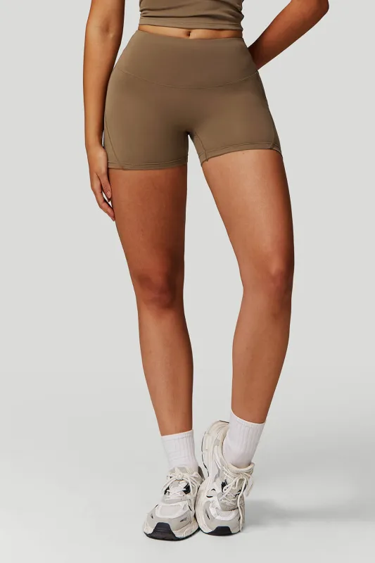 High-Waist Seamless Yoga Shorts made by MOOSLOVER