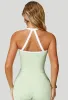 Bare-Feel Contrast Yoga Bra sold by MOOSLOVER