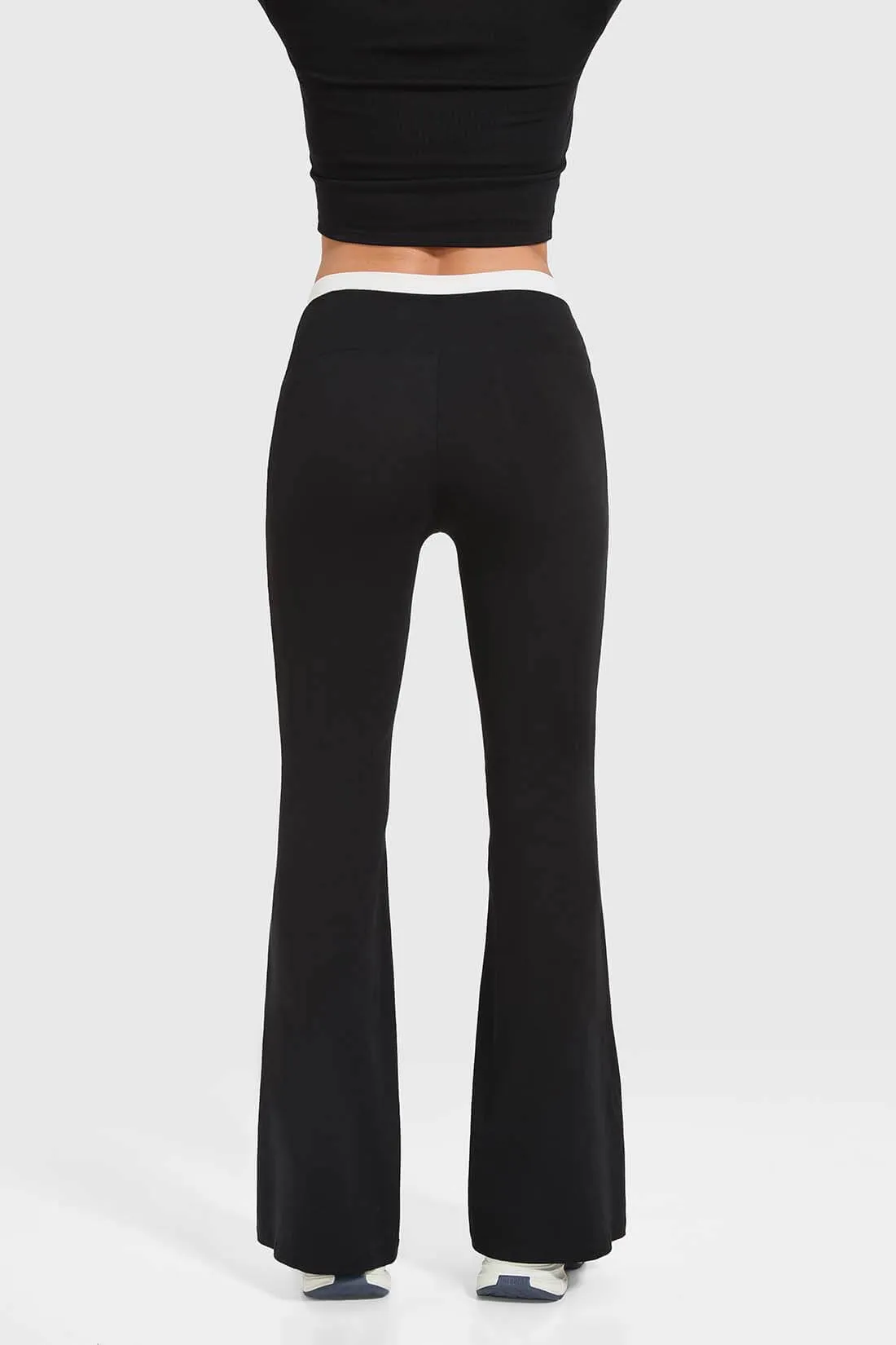 High-Waist Slimming Flared Pants sold by MOOSLOVER product image thumbnail 5