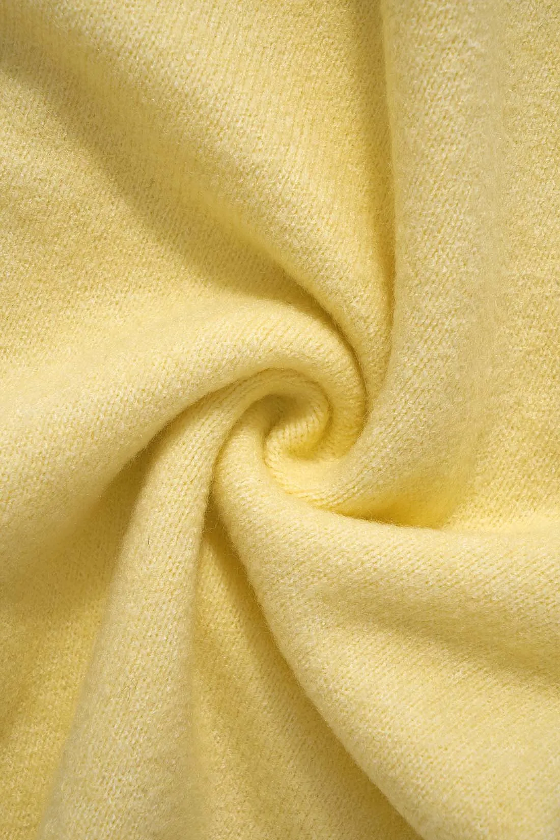 Knit Round Neckline Cardigan sold by MOOSLOVER product image thumbnail 4