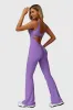 Backless Yoga Jumpsuit with Flared Legs sold by MOOSLOVER