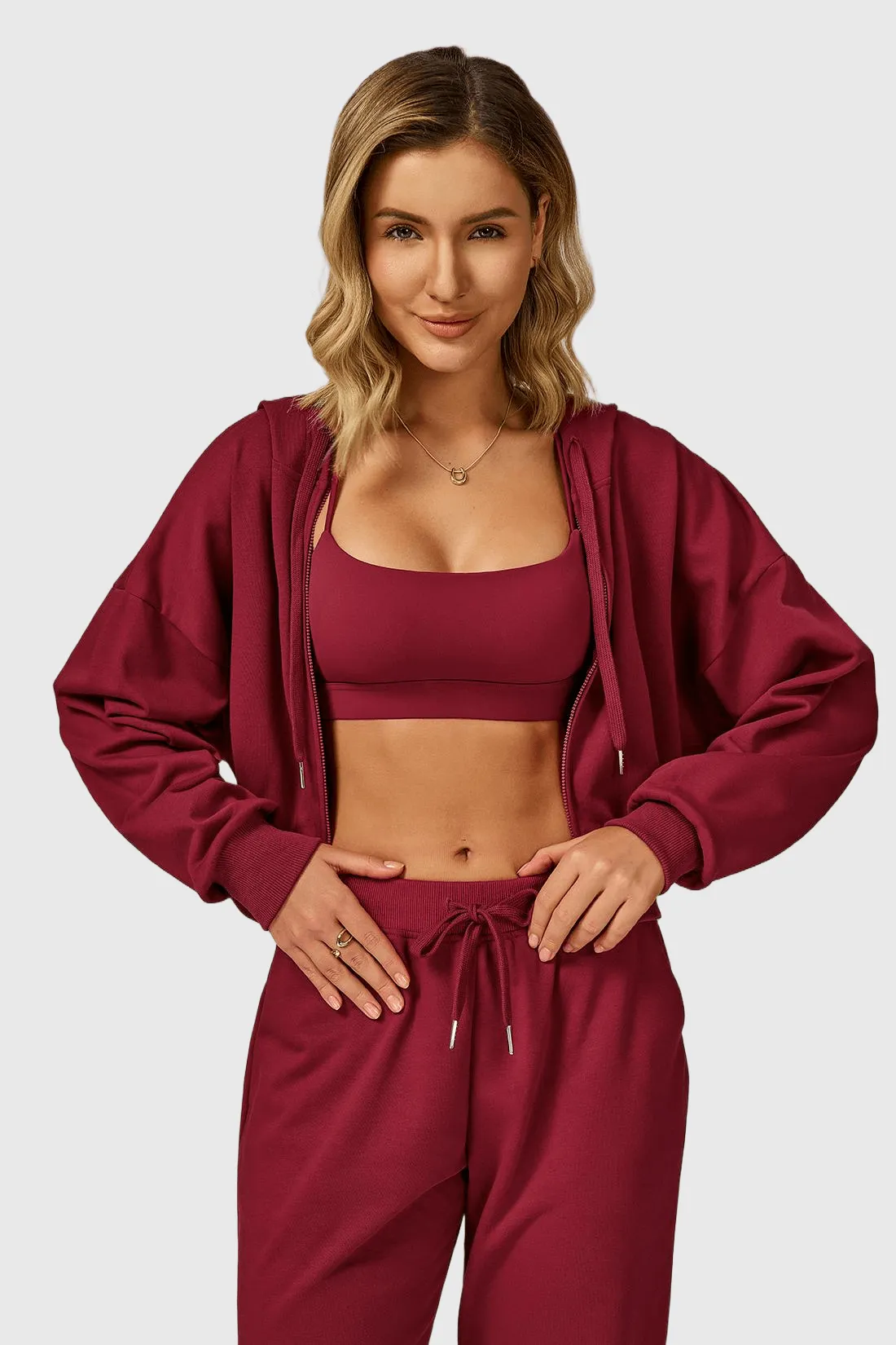 Zip Up Hoodie Sweatshirt sold by MOOSLOVER product image thumbnail 2