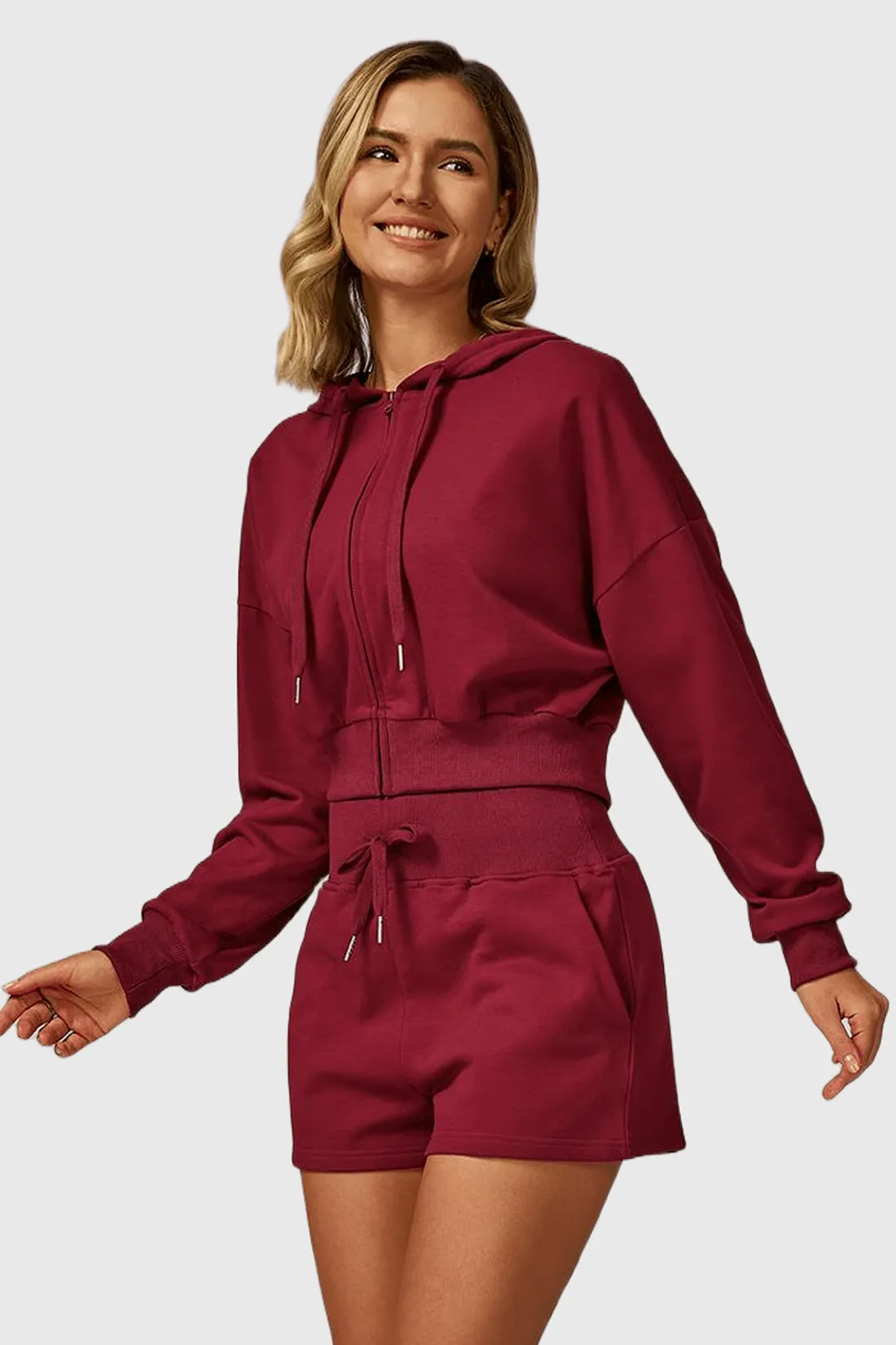 Zip Up Hoodie Sweatshirt sold by MOOSLOVER product image thumbnail 3