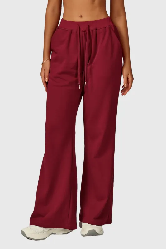 High Waist Loose Fit Sweatpants with Pockets sold by MOOSLOVER