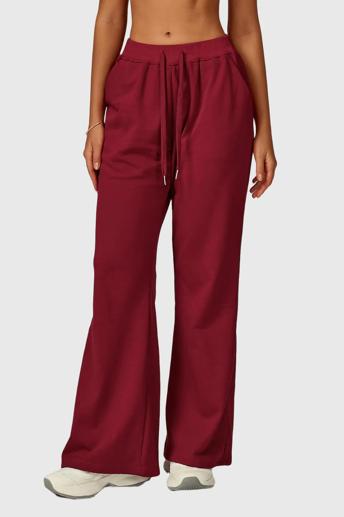 High Waist Loose Fit Sweatpants with Pockets sold by MOOSLOVER