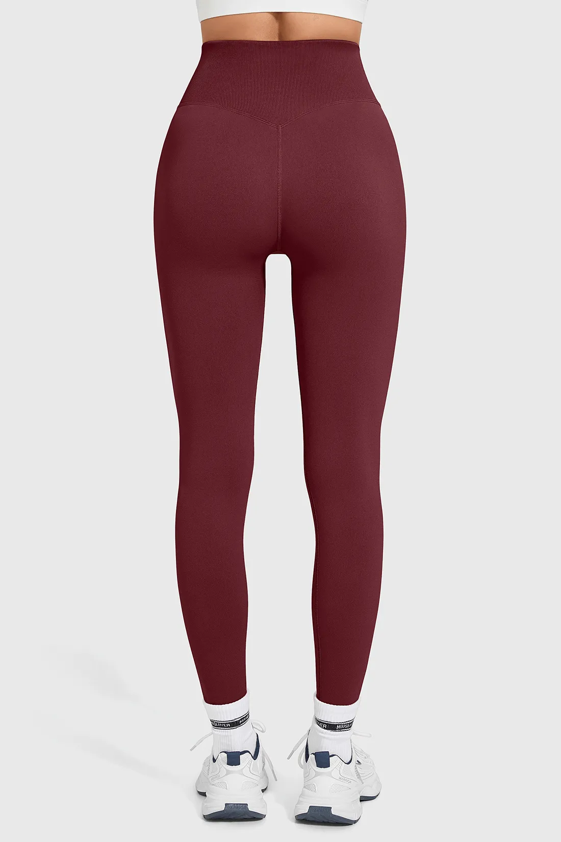 High Waist Seamless Workout Leggings sold by MOOSLOVER product image thumbnail 3