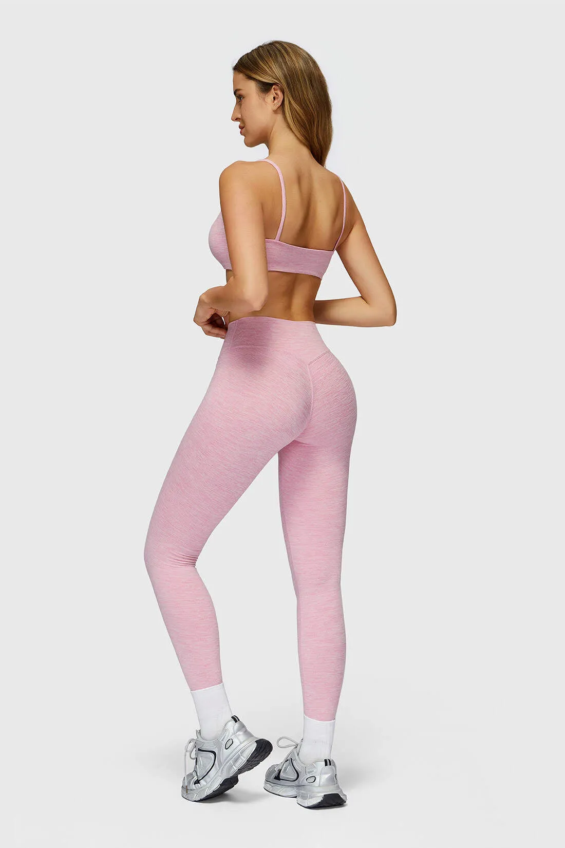 Spaghetti Strap Bra Match High Waist Leggings sold by MOOSLOVER product image thumbnail 3