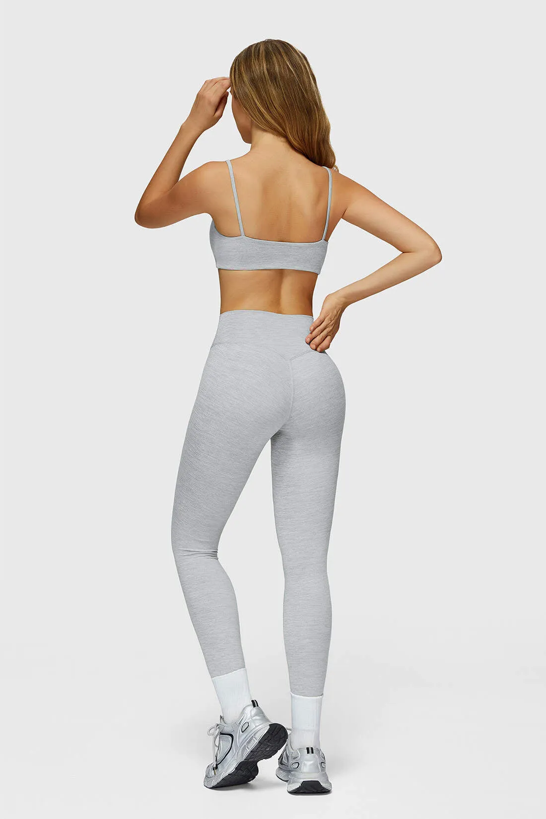 Spaghetti Strap Bra Match High Waist Leggings sold by MOOSLOVER product image thumbnail 5