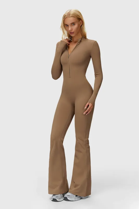 Thermal Fleece Lined One-Piece Jumpsuit made by MOOSLOVER