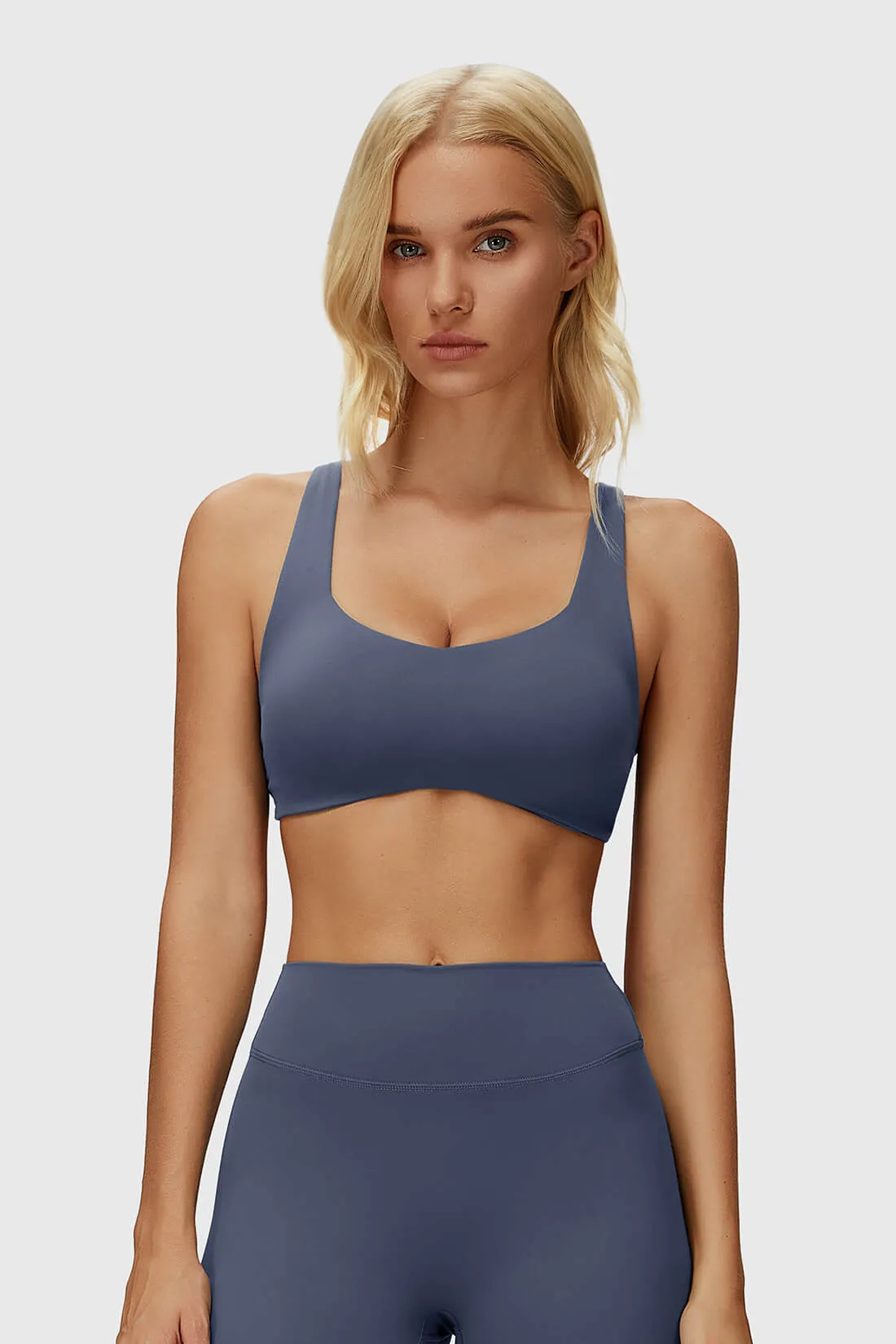 Cross-Back Strappy Sports Bra sold by MOOSLOVER product image thumbnail 3
