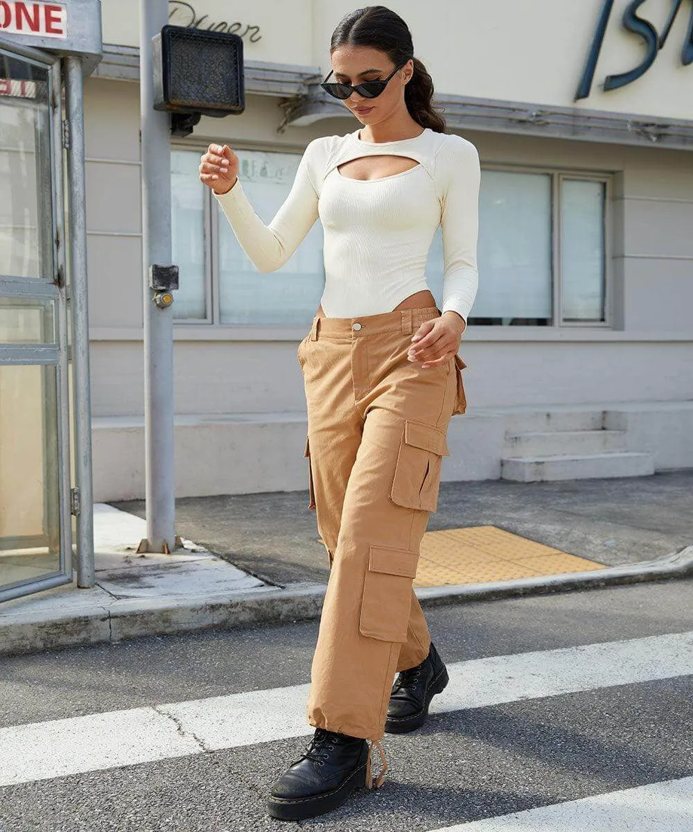 ミュゲ muguet side tuck long pants beige ミュゲ muguet side tuck long pants beige