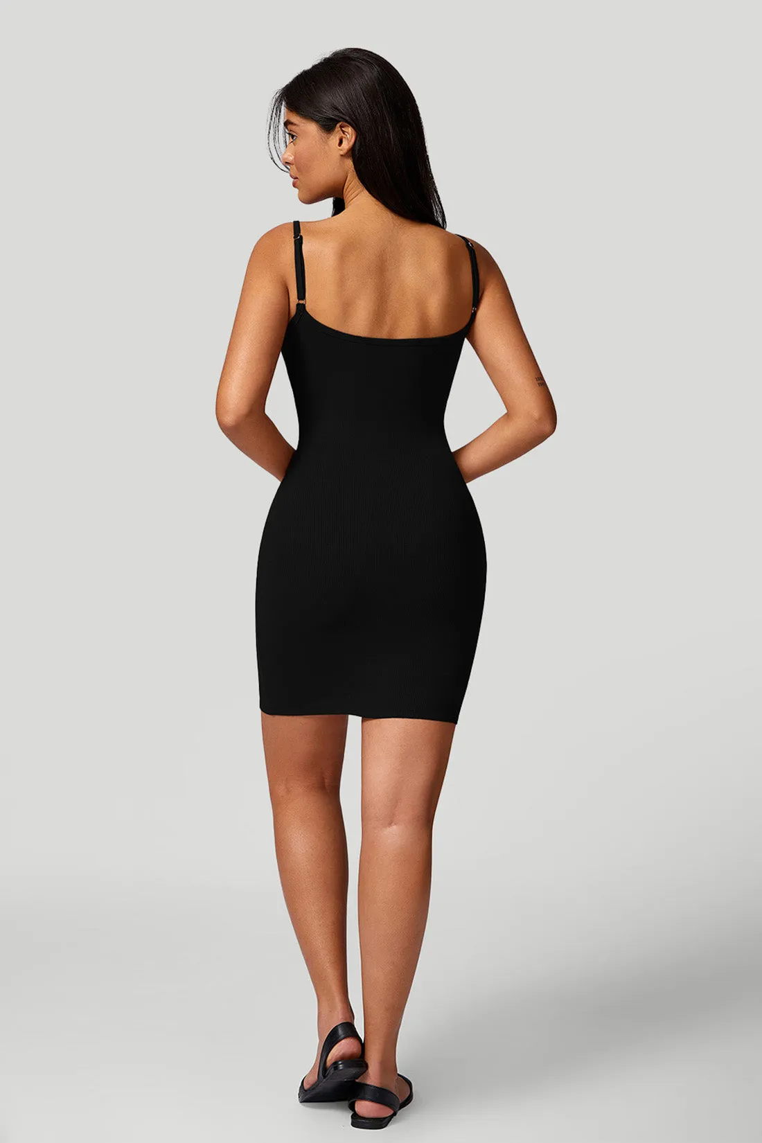 Threaded Casual Mini Bodycon Dress sold by MOOSLOVER product image thumbnail 2