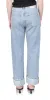 Fran Low Slung Straight Jean Force sold by Maison Rogue