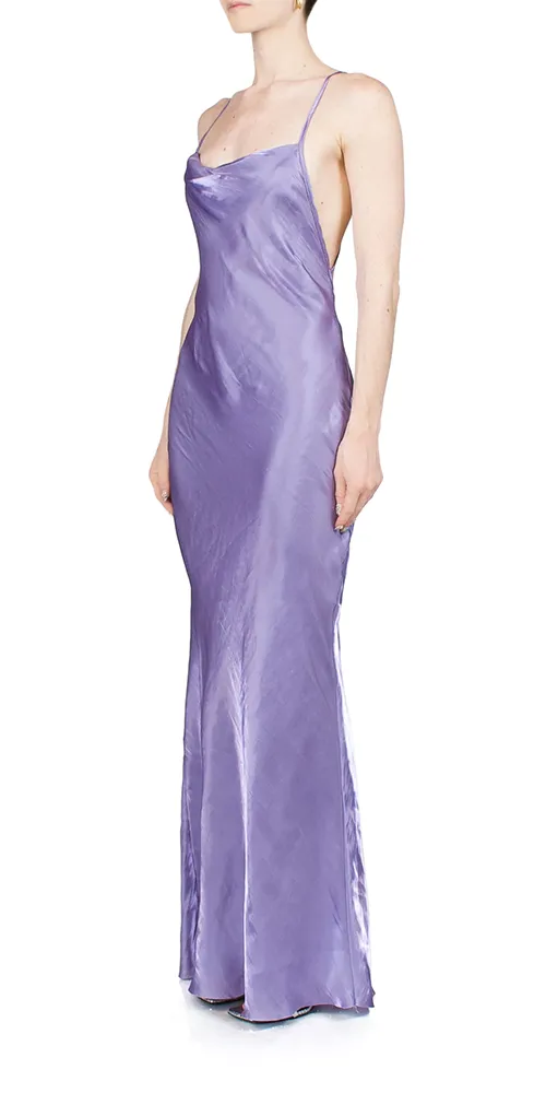 Indra Maxi Dress Grape sold by Maison Rogue product image thumbnail 2