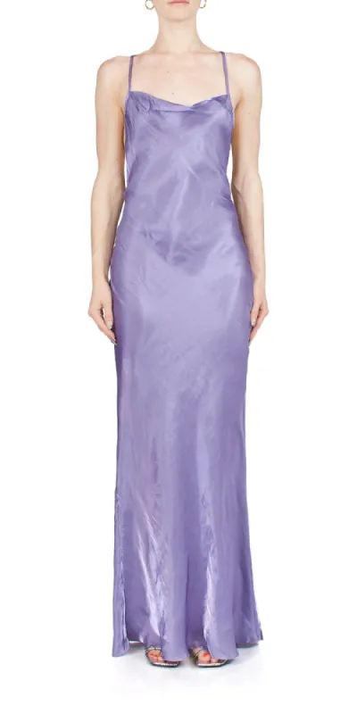Indra Maxi Dress Grape sold by Maison Rogue