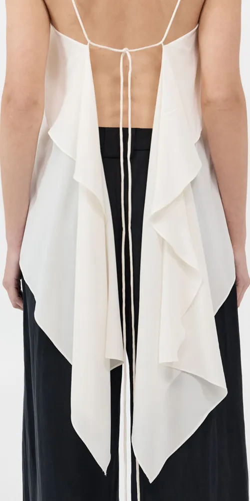 Silk Drape Top sold by Maison Rogue product image thumbnail 2