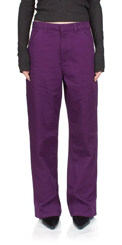 Workwear Trouser Purple sold by Maison Rogue