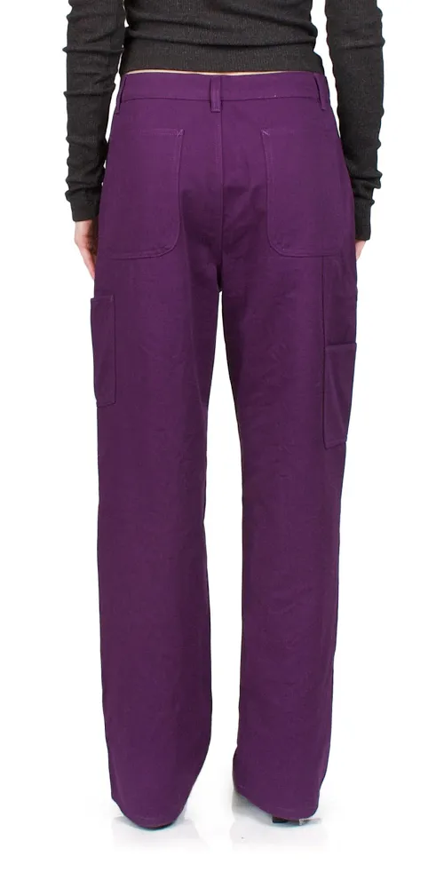 Workwear Trouser Purple sold by Maison Rogue product image thumbnail 3