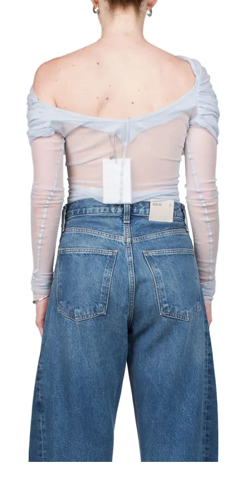 Veiled Top Mist sold by Maison Rogue product image thumbnail 3
