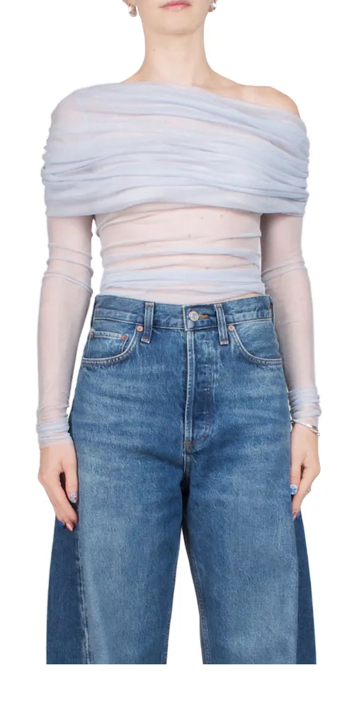 Veiled Top Mist sold by Maison Rogue