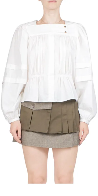 Carlotte Top White sold by Maison Rogue