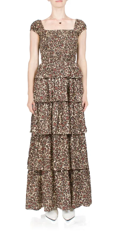 Catalina Dress Paisley sold by Maison Rogue