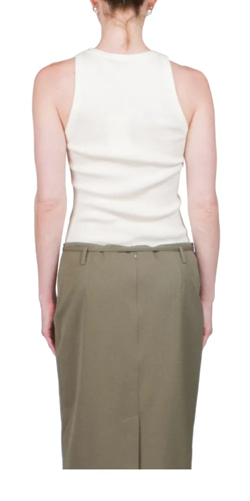 Stitch Detail Tank sold by Maison Rogue product image thumbnail 3